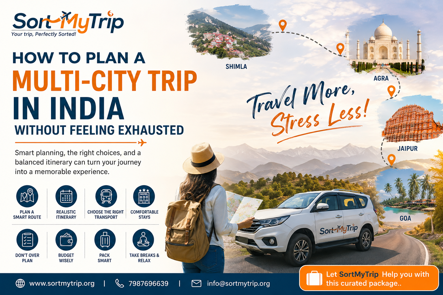 How to Plan a Multi-City Trip in India Without Feeling Exhausted